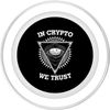 In Crypto We Trust Bitcoin Cryptocurrency Coins PopSockets PopGrip for MagSafe
