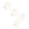 sparefixd for Cooker Oven White Universal Knob Switch Dials x 4