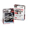 University Games Star Wars TIE Interceptor Model Kit, Grey,U08518