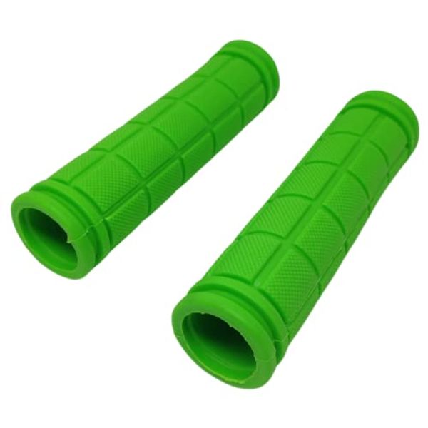 2 x Bike Handle Grips for Bicycle Handlebars [Green]