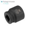 CoCud Shallow Impact Socket 3/4" Drive 35mm Socket Cr-Mo Steel Hex Wrench Socket - (Application: Household Maintenance)