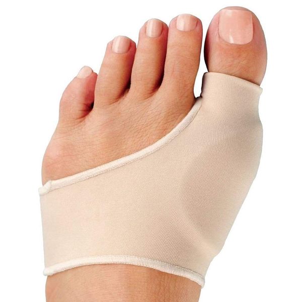 Bunion Sleeves, Gel Pad Protector Cotton Cloth Pads Bunion Correctors and Support, Feet Pain Relief Cushion Walking Shoes Also for Yoga(L)