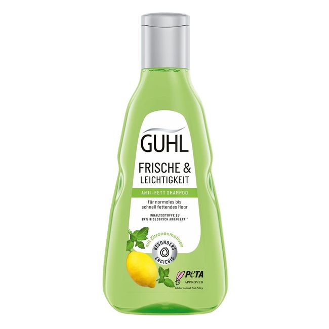 Guhl Frische & Leichtigkeit Anti-Fett Shampoo - Inhalt: 250 ml - Haartyp: fettig, normal