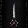8" Professional Pet Dog Grooming Scissors Shears Straight Silver Polished
