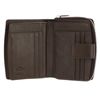 Golden Head Valencia RFID Protection Leather Wallet 12 cm, bronze, wallet landscape format