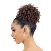 Mayde Beauty Candy Short Curly Drawstring Ponytail BOHEMIAN POP (GREY)
