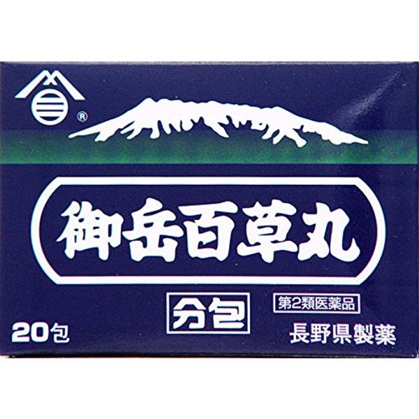 【第2類医薬品】御岳百草丸 分包 20粒×20 ×5
