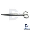 5 Pieces Mayo Scissors Straight 17cm Surgical Tissue Cutting Suture Dissection