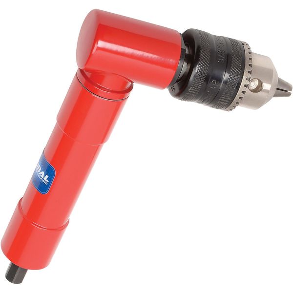Global Industrial 90 Degree Angle Head Drill Attachment 1/16" - 3/8" Chuck
