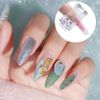 YFFSFDC Nail Clips, Nail Fixing Clips, Polygel Quick Building Nail Extensions, Building Lamps, Clear, Set of 10