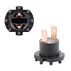 HUIQIAODS H7 LED Headlight Adapter Base HID Bulb Holder Conversion Kit for mazda