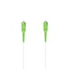 Hama LWL Netzwerkkabel, SC/APC Stecker - SC/APC Stecker, 10 Gbit/s, 2m