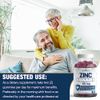 Zinc Gummies - 2 Pack - 50mg High Immune Booster Zinc Supplement, Immune Defense, Powerful Natural Antioxidant, Non-GMO - by New Age, 120 Count