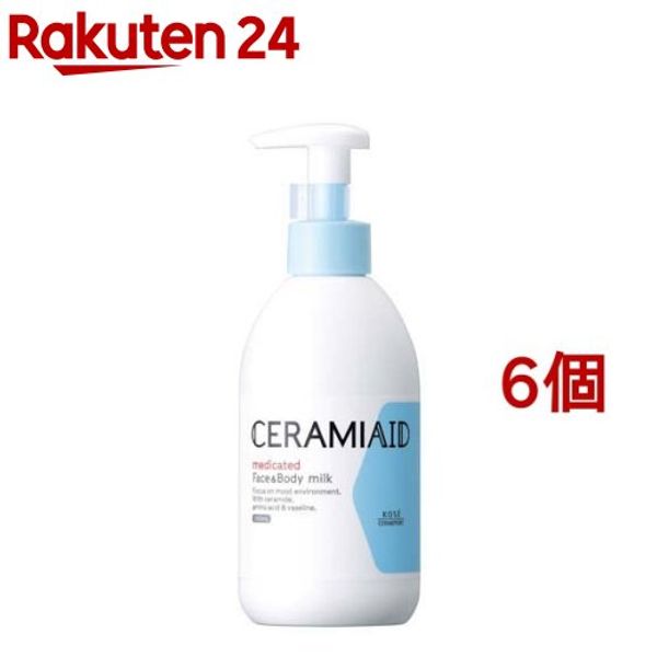 Ceramiaid medicated skin milk (250ml*6 pieces set)