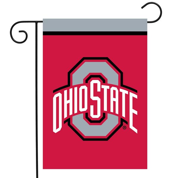 Ohio State Buckeyes Garden Flag NCAA Licensed 18" x 12.5"