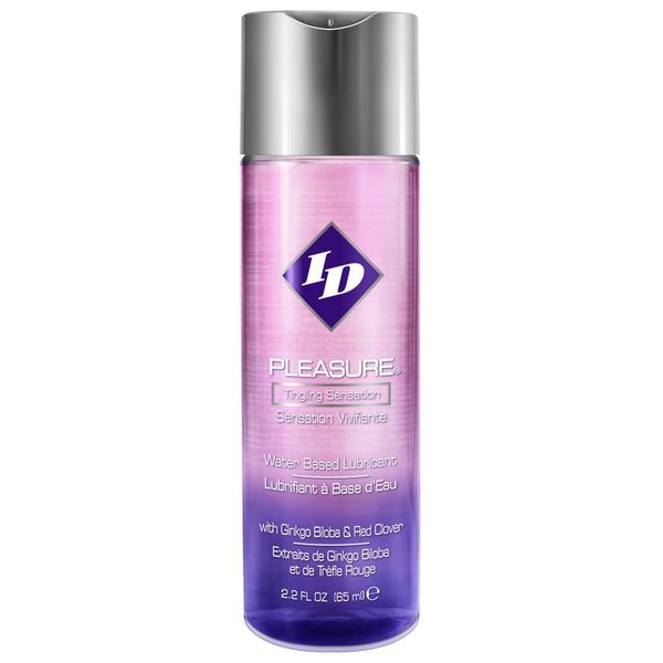 ID Pleasure 2.2oz - Water-Based Personal Lubricant Lube