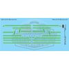 Green Semi Stripe Graphic 1:64 Scale