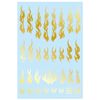 Haikyu Parts Fire Tribal Decal Solid Gold 1pc Plastic Model Decal FTSL-GLD