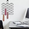 Deco Brothers Scarf Hanger for Closet, 23 Loop, Chrome