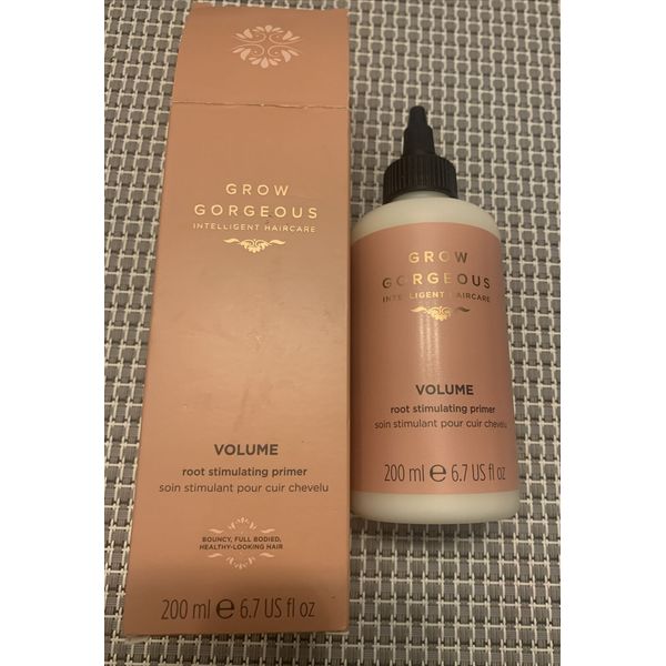 Grow Gorgeous VOLUME ROOT STIMULATING PRIMER 200ML BNIB RRP £24