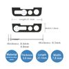 EYSOFT Webcam Cover,Front Camera Cover Compatible for iPhone 13,iPhone 13 Mini,iPhone 13 Pro,iPhone 13 Pro Max,Protect Privacy and Security,Not Affect Face ID, 2 Pack-Silver