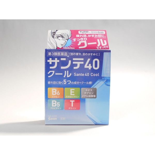 【第3類医薬品】サンテ40クール 12mL ×5