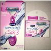 Schick Hydro Silk3 Razor + Razor Blade Refills, Total 6 Cartridges