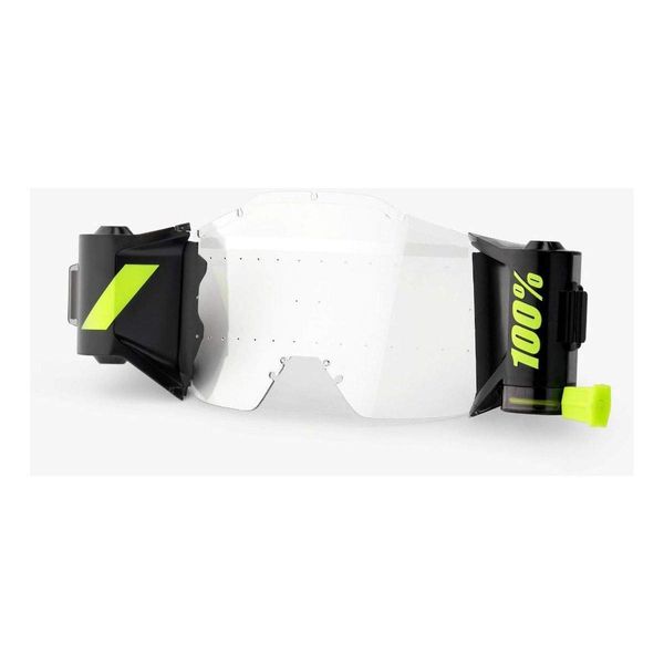 100% Men Forecast System New Generation Goggle Film - Black, One Size