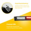 For Ford F150 1997-2003 Black/Smoked LED 3rd Tail Brake Light Third Stop Lamp &