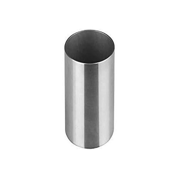 Winco DDSG-103S 2'' Round Stainless Steel Sugar Packet Holder Cafe Tabletop Metal Straws Holder