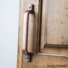 4 Pack Farmhouse Matte Red Copper, Drawer Pull, Cabinet Hardware Handle Pull, Rustic Furniture Pull,128mm cc, Raw Authentic, 20788-MAC