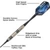 Viper Silver Thunder Soft Tip Darts, 1 Knurled Band, 20 Grams