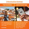 Zero Grid Passport Wallet - Travel Document Holder w/RFID Blocking, Shadow, One Size, Single