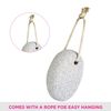 Vega Oval Shaped Pumice Stone, White