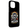 Pulmonary Technician Design RT Nursing Respiratory Therapist Case for iPhone 13 Pro Max