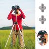 2Pcs 1/4" to 1/4" Male Threaded,Double Head Stud Camera Thread Adapter,Double Head Stud Mounting Thread Converter,Standard Tripod Mounting Threads Camera Screw Adapter Converter