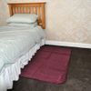 ComfortCare Velour Absorbent Floorpad Maroon