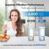 Waterdrop 5231JA2002A Refrigerator Water Filter, Replacement for LG® LT500P®(5)