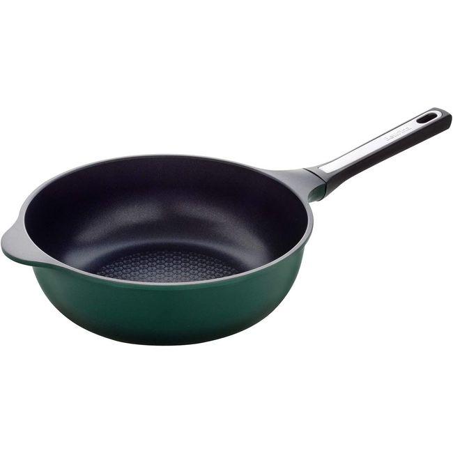 Ernest (IH Compatible) Super Belfina Premium Frying Pan, 9.4 inches (24 cm) Deep Type