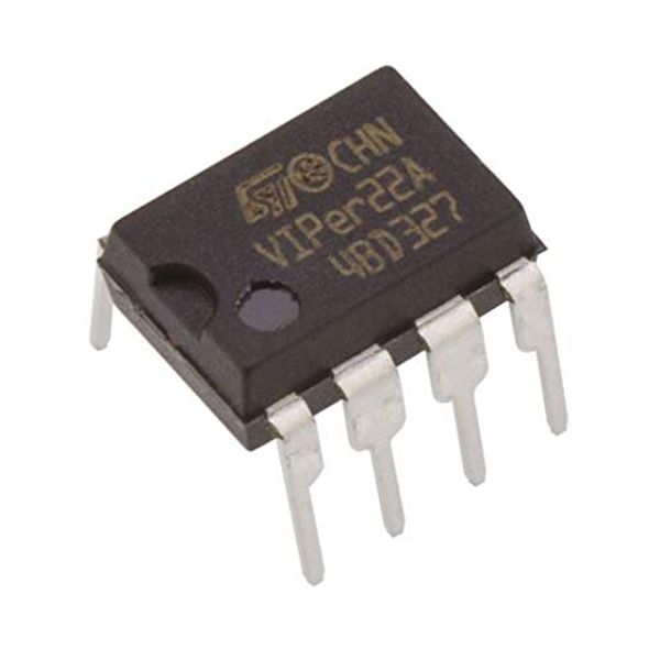 ST Micro Electronics Current Mode PWM Controller Forward 60kHz 0~50V 8-Pin PDIP VIPER22ADIP-E 5pcs