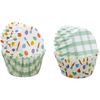Wilton Colorful Egg Muffin Mini Cups, 100 Pieces, Multicolor, Sweets, Handmade