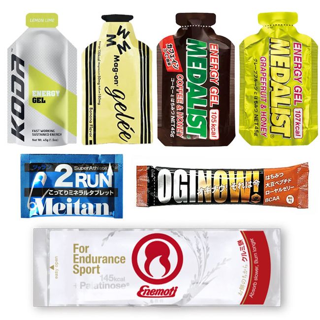 Full Marathon Complete Set Ver.6 Marathon Supplement, Toleran, Behavioral Diet, Energy Jelly, Runner, Beginner, Energy Supply, Magon, Honey Action, 2run, Medalist, Coda, Medalist