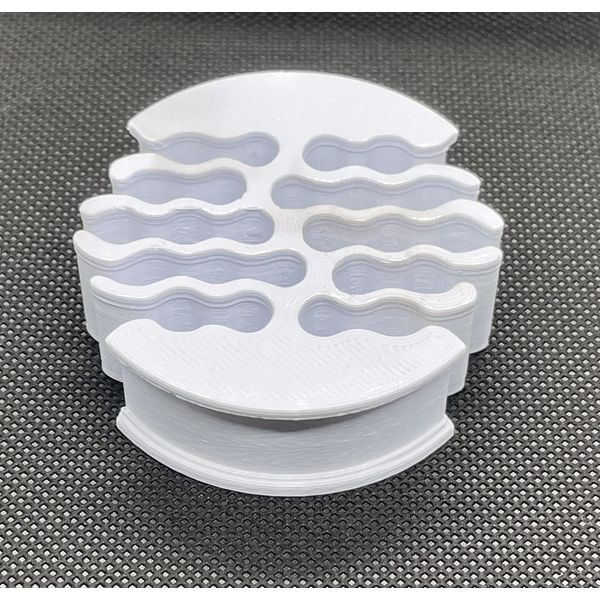 Ethernet Network Cable Comb Tool CAT5E and CAT6 Network Cable (White)