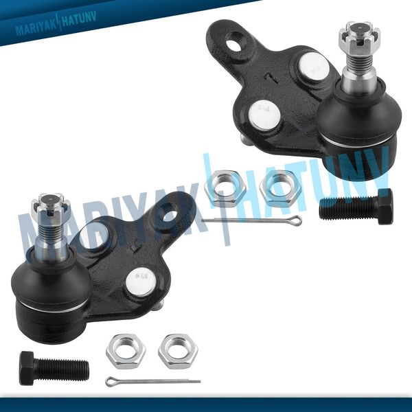 Both (2) Front Lower Suspension Ball Joints For Toyota Sienna Solara Highlander