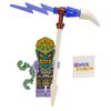 LEGO Ninjago: Thunder Keeper Minifig with Lightning Staff