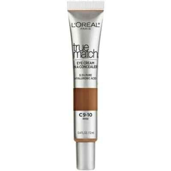 L'Oreal Paris True Match EyeCream in a Concealer, 0.4 fl oz, C9-10 deep