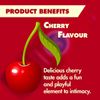 Fun Time Water Based Edible Lubricant Gel, 75ml Flavour (Cherry)