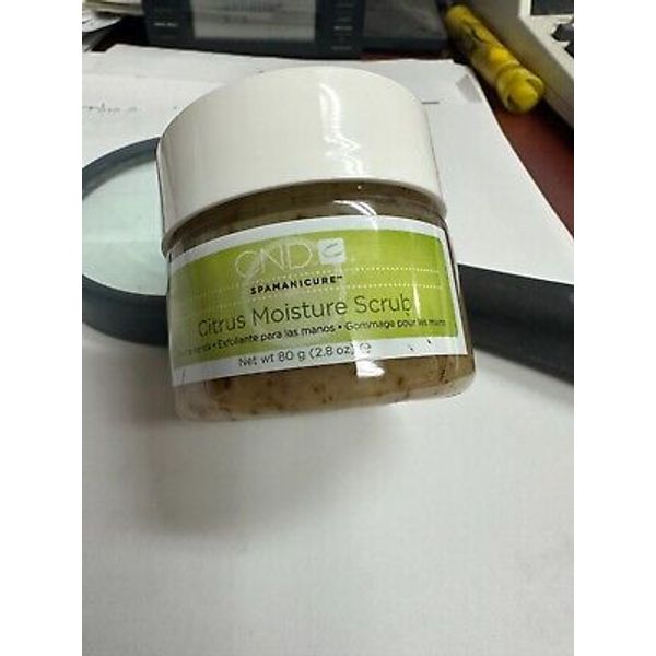 CND spamanicure citrus moisture scrub 2.8 oz jars