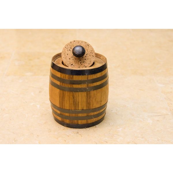 Cigar Barrel Humidor (Small)