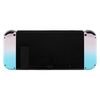 eXtremeRate DIY Replacement Shell Buttons for Nintendo Switch & Switch OLED, Gradient Pink Blue Housing Case with Corlorful Button for Joycon Handheld Controller [Only the Shell, NOT the Joycon]